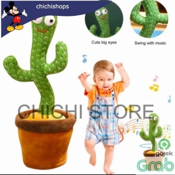 

Promo Dancing Cactus Plush Mainan Anak Boneka Kaktus Menari Menyanyi Dance C Diskon