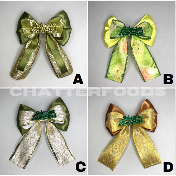 

Pita Hias Lebaran / Pita Parcel Hampers idul Fitri