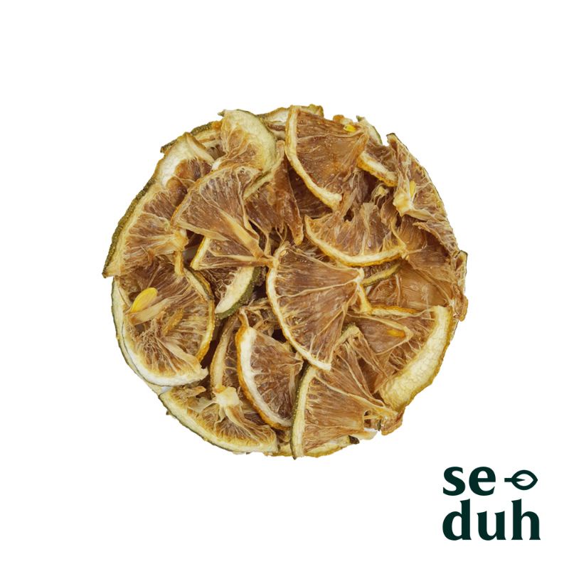 

Cut Dried Dehydrated Lemon / Buah Lemon Kering Bentuk Potongan 250 gram