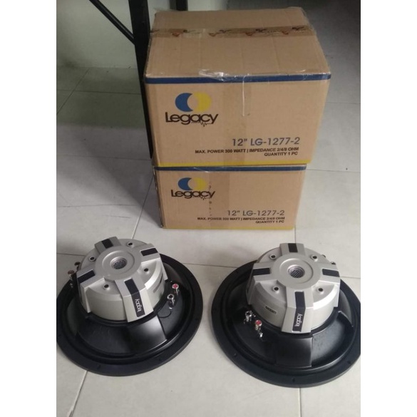 subwoofer legacy 12 inch dobel coil