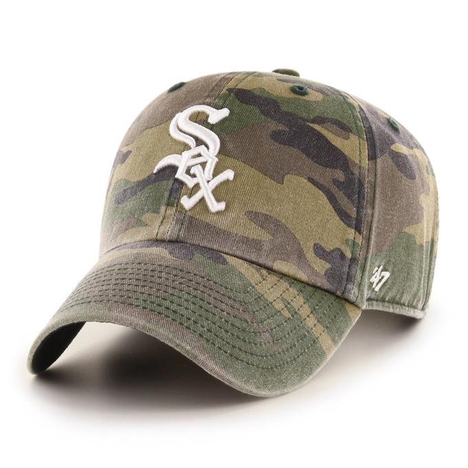 Topi Original 47 Brand Clean Up Chicago White Sox Camo