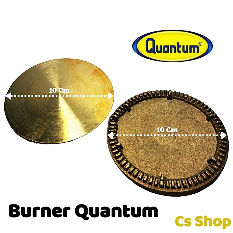 Burner Kompor Gas Quantum 10 cm/Kuningan Kompor Gas Quantum/Kuningan Quantum Besar 10pcs