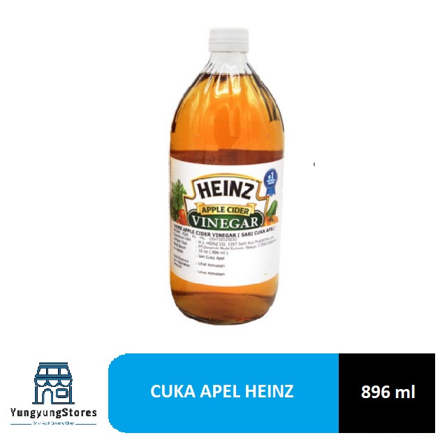 

Heinz Cuka Apel / Cider Vinegar 896 Ml