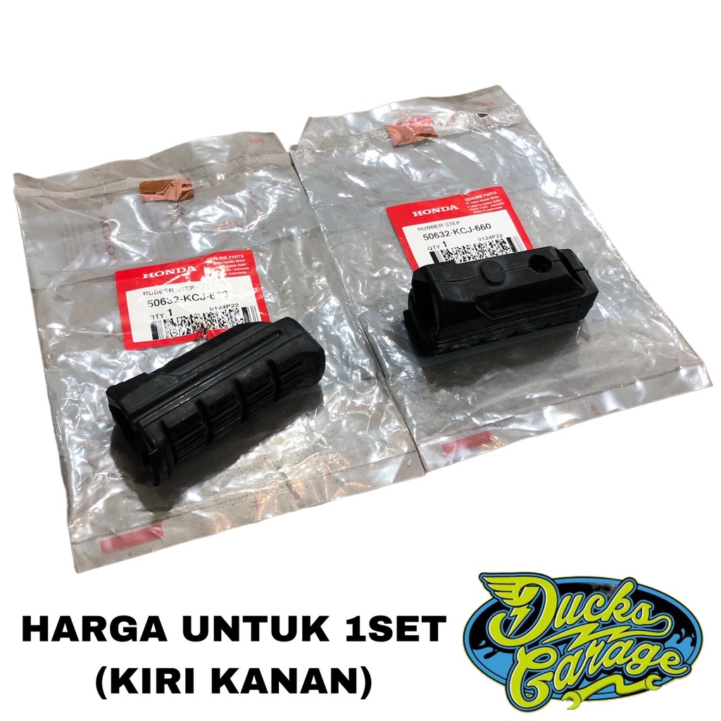 Karet Step Footstep Depan Honda Tiger Lama Lawas Tilam Tilas Tirev Original