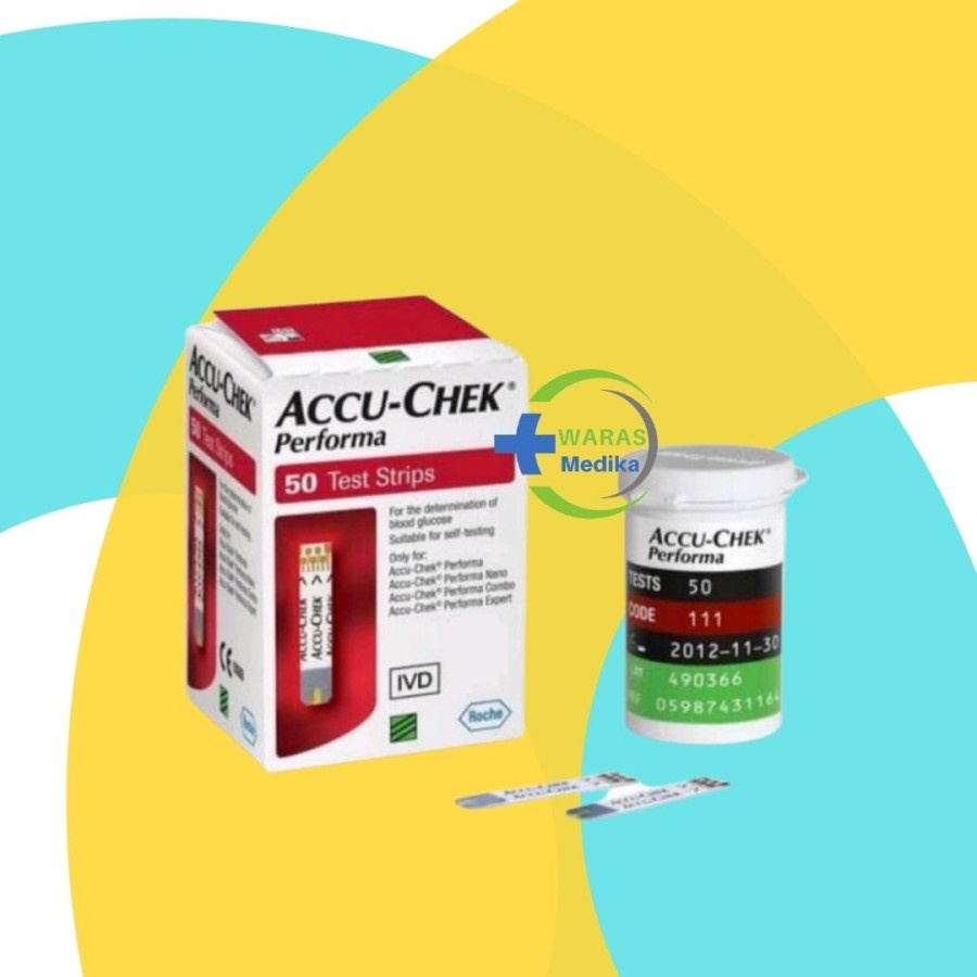 Accu Chek Performa isi 50 - Accu Chek Performa Glucose