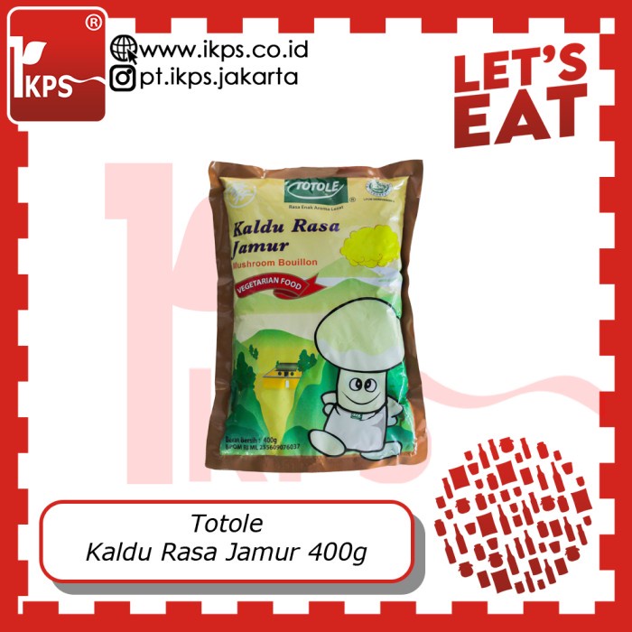 

Kaldu Rasa Jamur 400gr "TOTOLE