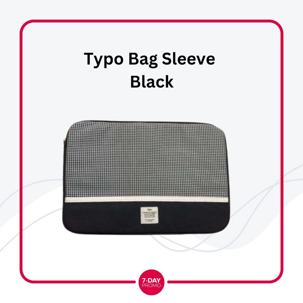 Typo Bag Sleeve Tas Laptop Macbook