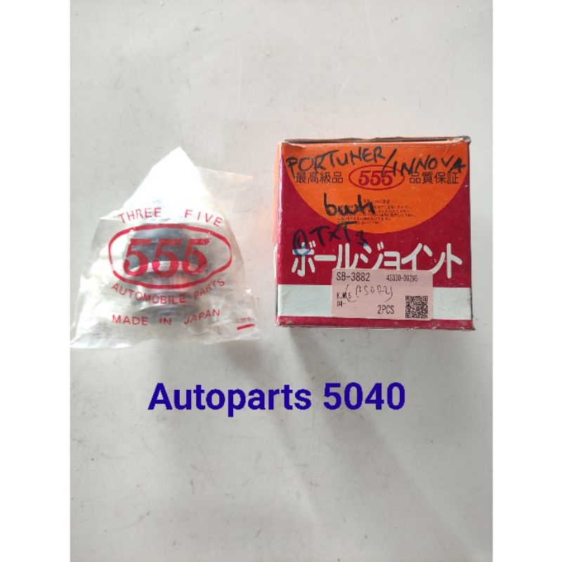 Ball joint bawah innova fortuner hilux bensin diesel 2005-2015 555 original