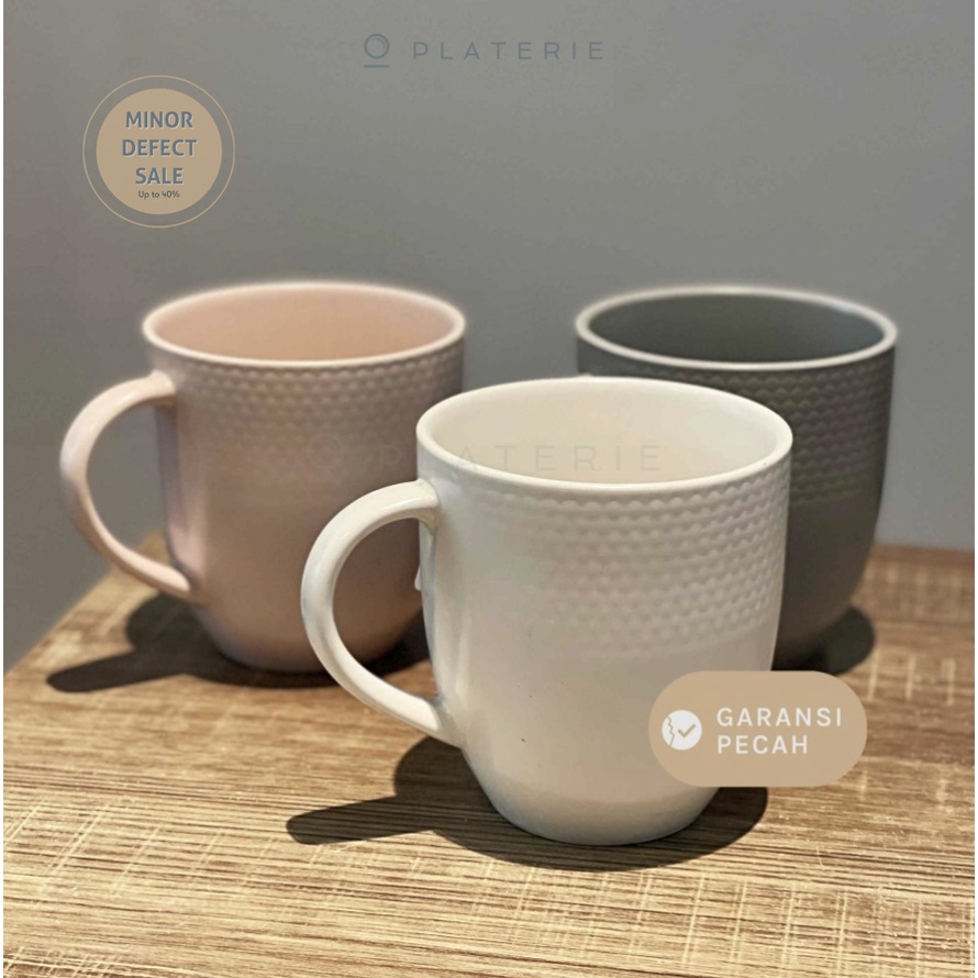 Jual Defect Saleby Platerie Gelas Keramik Mug 350ml Trilliant Mix Colors Shopee Indonesia 3800