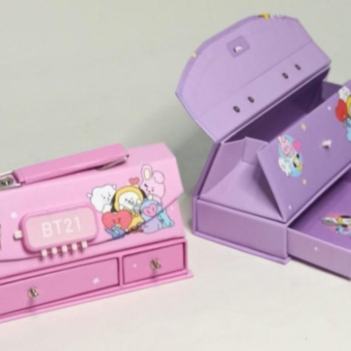 

Terlaris Tempat Pensil Kode Password Model Tas + Laci Karakter Anak