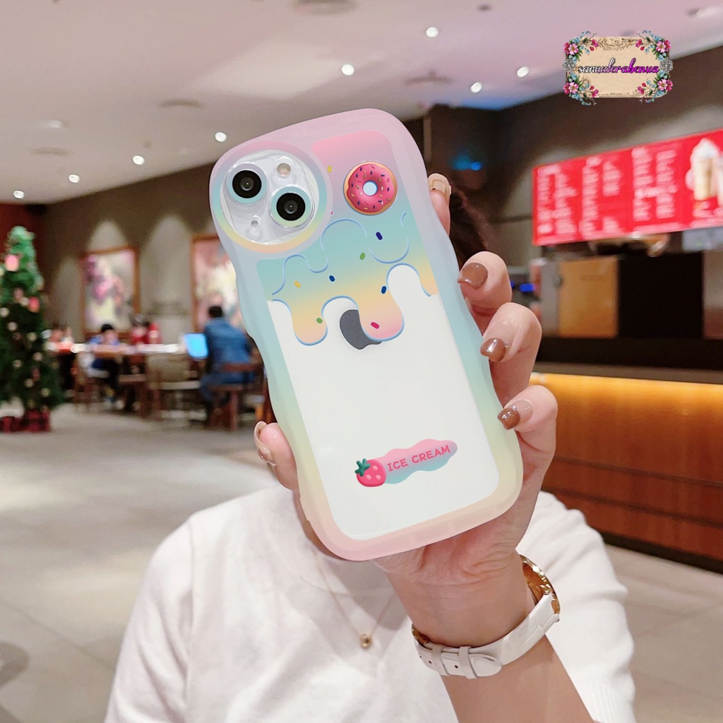 SS143 SOFTCASE SILIKON WAVY ICE CREAM FOR VIVO Y02 Y11 Y12 Y15 Y17 Y15S Y01 Y16 Y02S Y20 Y12S Y20I Y21 Y21S Y33S Y22 Y22S Y30 Y50 Y35 Y53L Y71 Y75 T1 Y55 Y81 Y81C Y91 Y93 Y95 Y91C Y1S V5 Y65 Y66 Y67 V20 PRO V25 V25E T1 PRO S15E SB4868