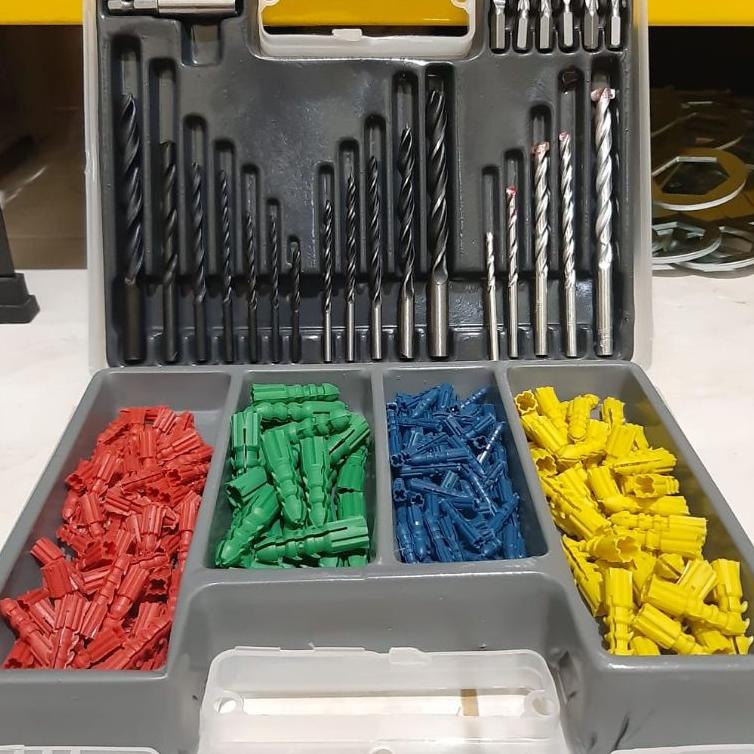 ✪ mata bor set  mata bor besi bor kayu tembok set ♟