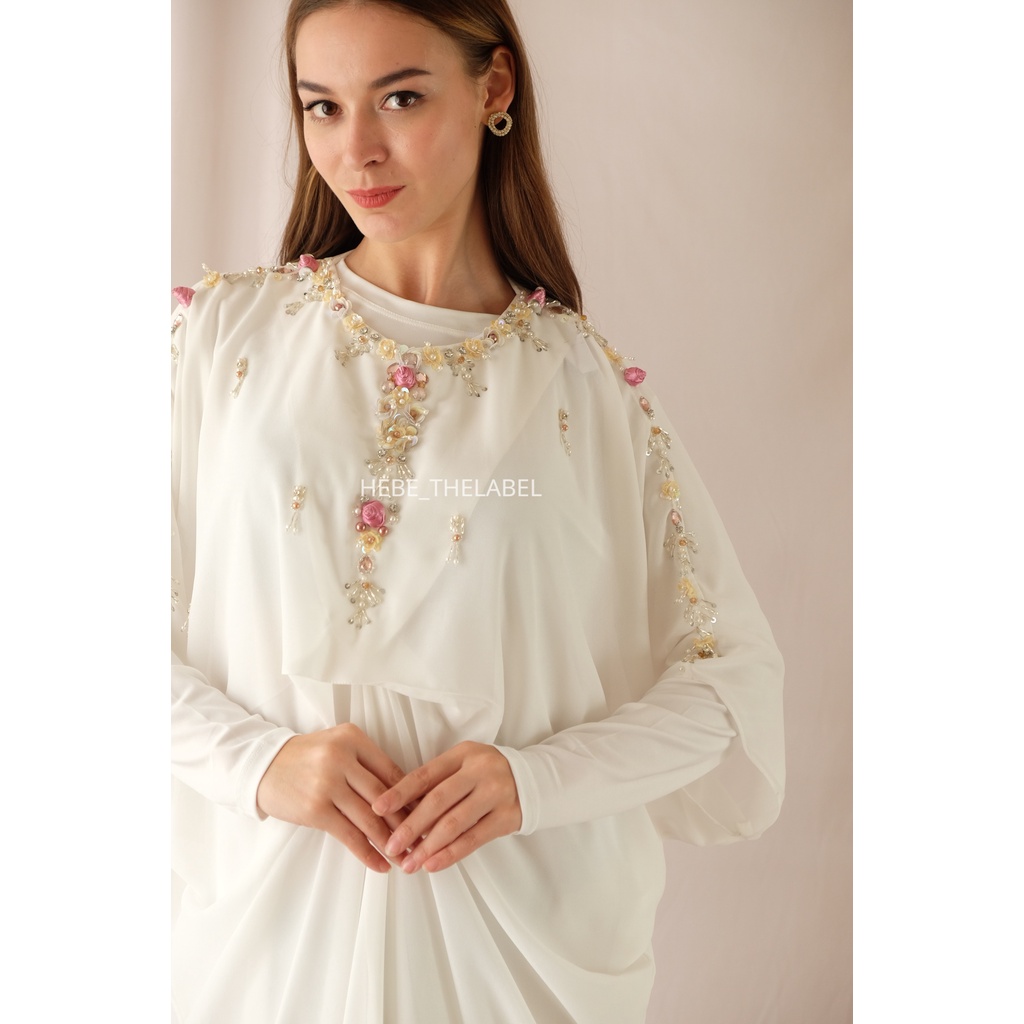 Annisa Kaftan Dress Pakaian Lebaran Idul Fitri Wanita