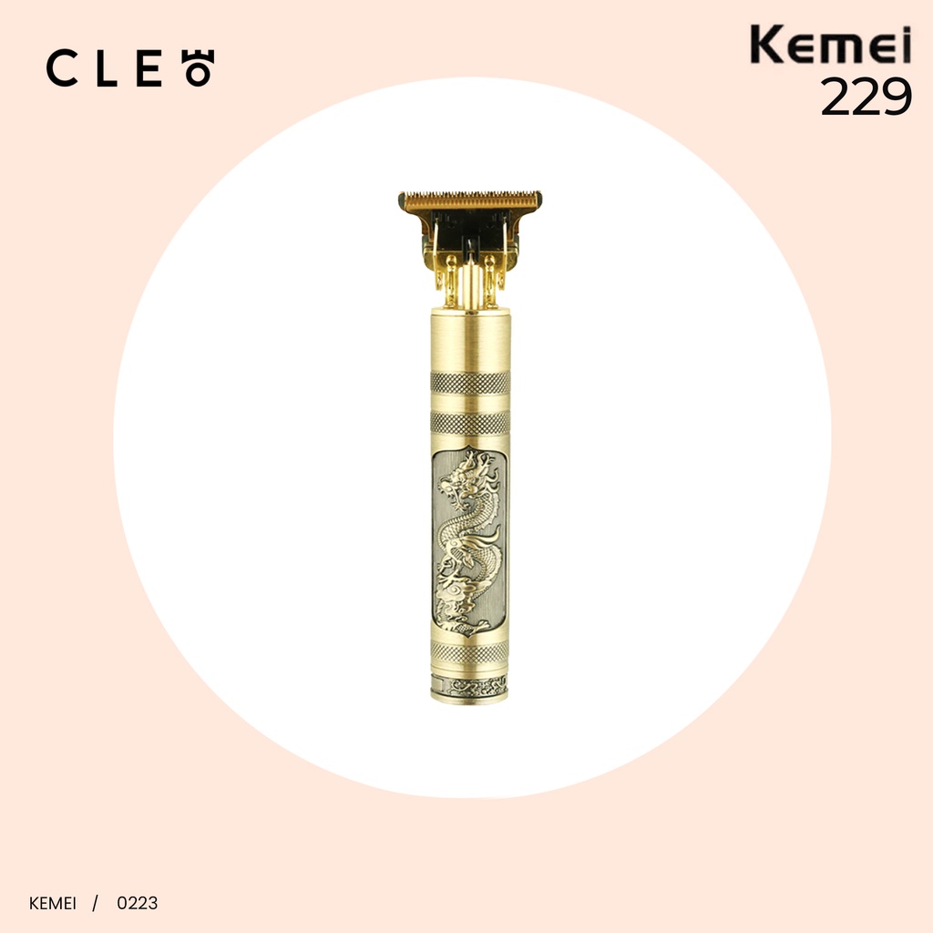 Kemei km-228 / km-229 trimmer kemei alat potong rambut - 100% Original