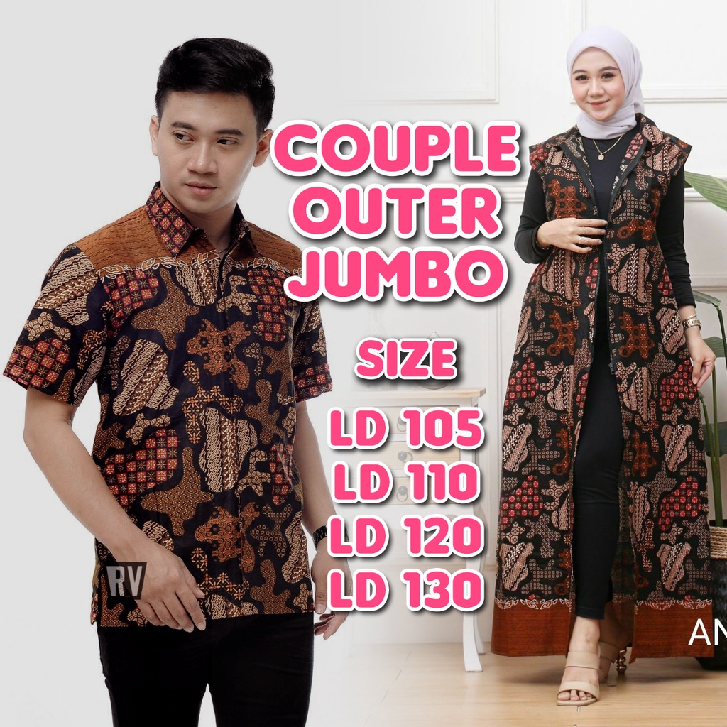 OUTER BATIK - LONGCARDY - CARDYGAN BATIK - OUTER BATIK JUMBO - OUTER BATIK MOTIF KARJAGAD