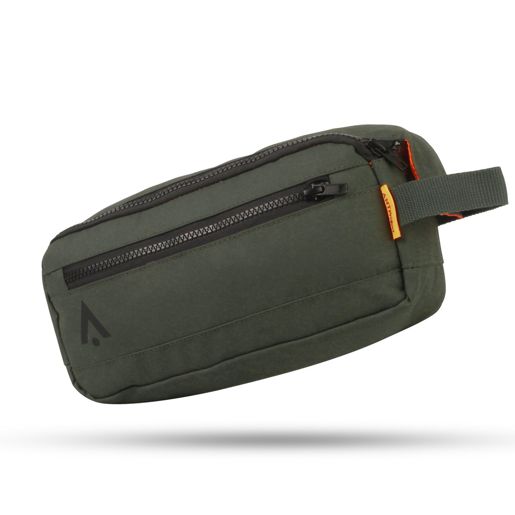 ANT PROJECT - Tas Clucth Bag RAPTOR Olive Organizer - Doppkit