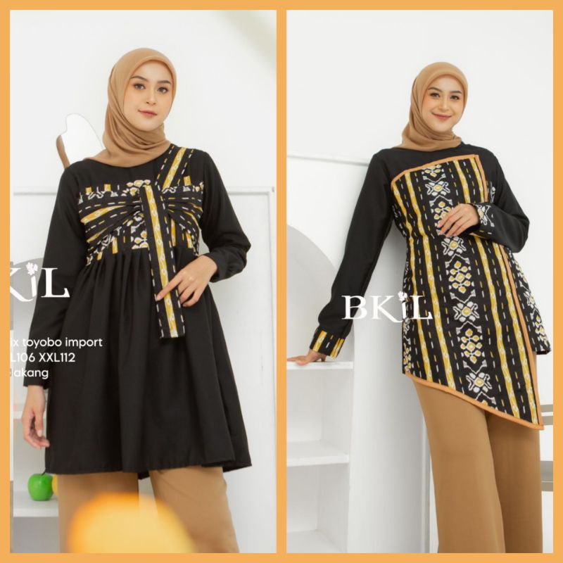 Batik Wanita Atasan Batik Terbaru Batik Katun Kombinasi Toyobo Import M L XL XXL Asli Batik Pekalong