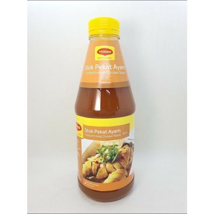 

Maggi Concentrated Chicken Stok Stock Pekat / Bumbu Kaldu Ayam 1.2 L