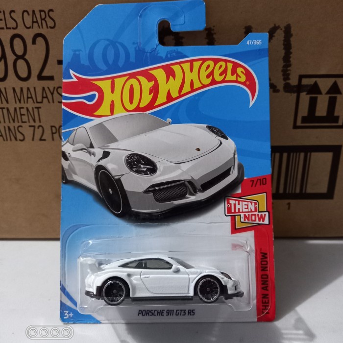 HOTWHEELS PORSCHE 911 GT3 RS PUTIH THEN NOW TERMURAH