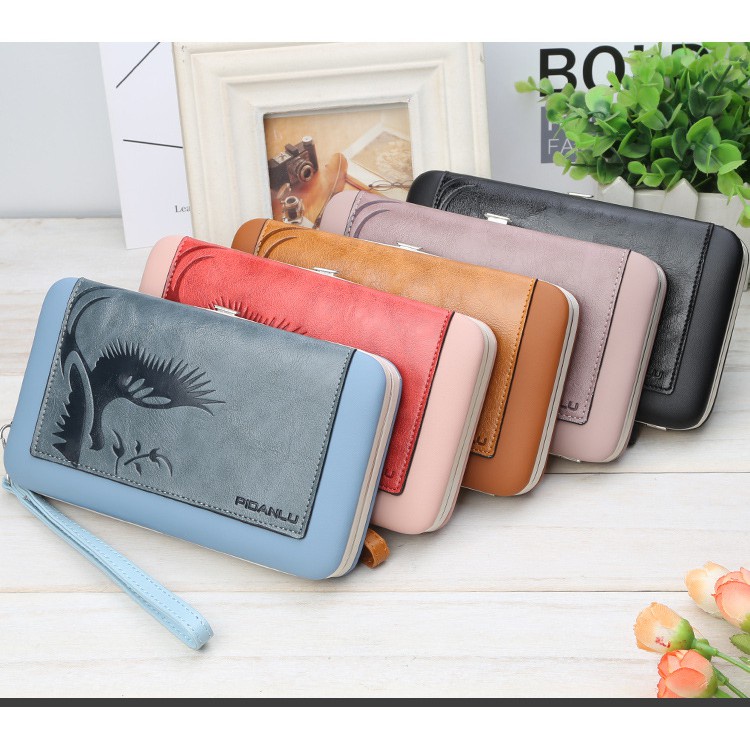 FYGALERY N2389 Dompet Panjang Wanita Forever Young Korea Style Woman Wallet Purse Kartu Polos Murah