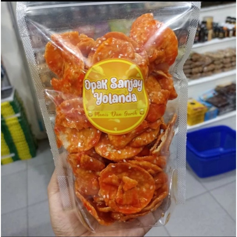 

Keripik Opak Pedas Manis Khas Aceh || Cemilan Keripik Opak Khas Aceh