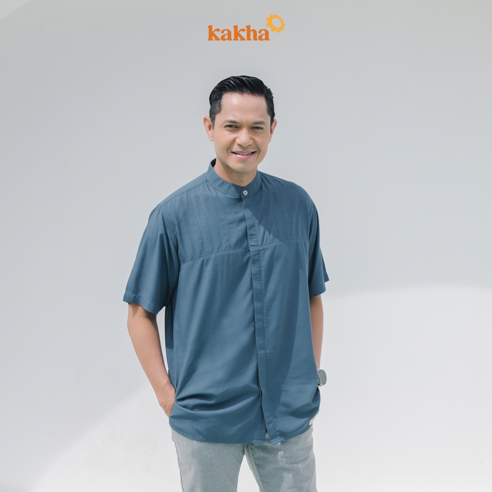 Kakha - Sarimbit Keluarga Mentawai (A) / Baju couple keluarga / Sarimbit Keluarga / Baju muslim couple-Koko Ayah Pendek