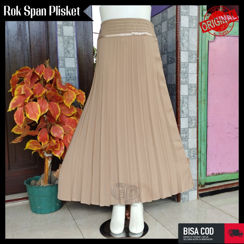 Rok Plisket Warna Coksu Rok Kerja Panjang Rok Span Coksu Rok Plisket Bahan Ferrari Rok Kerja Formal Rok Pinggang Pita Rok Plisket Size S M L XL Rok Span Plisket Rok Dinas Pemda Rok Kantoran Wanita Rok