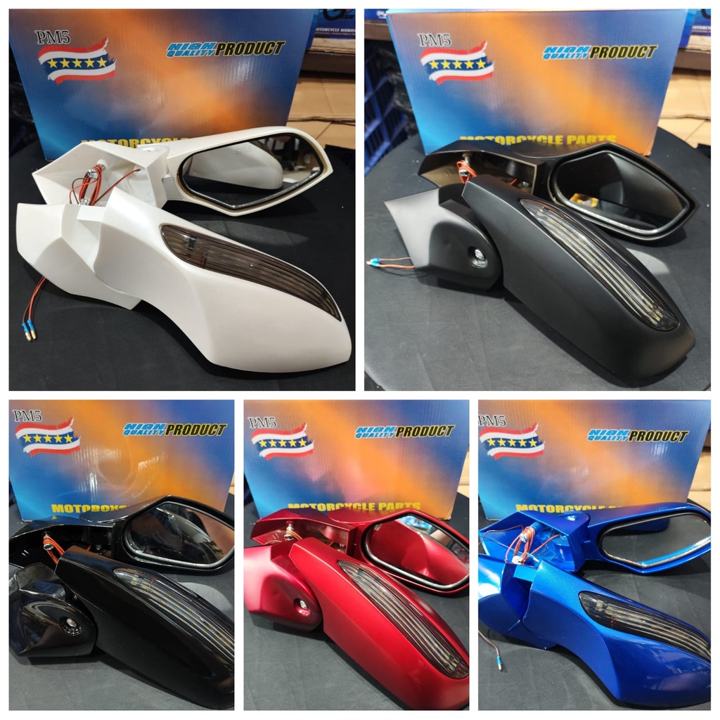 Spion lipat NMAX old Plus lampu sen Spion lipat body variasi