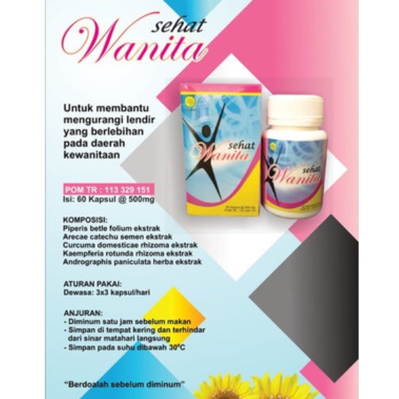 Kapsul Sehat Wanita Herbal Insani Untuk Keputihan dan Bau Tidak Sedap