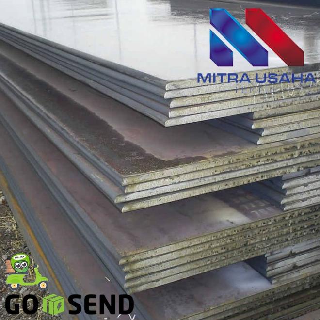 Plat Kapal 8 Mm 6X20 Ft Ks Gg Gds Jps Tangki Ss400 Besi Steel Plate