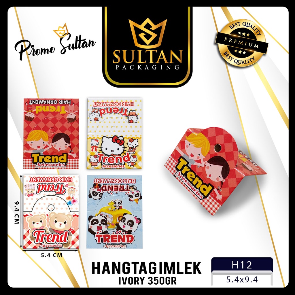 

Hangtag - Tag Label - Label Aksesoris isi 20 Pcs - Tag Baju Premium - H12