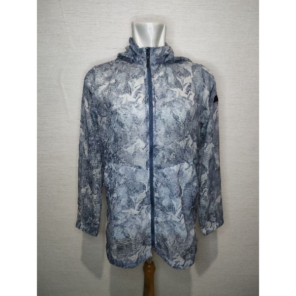 Jaket running Eider abu loreng