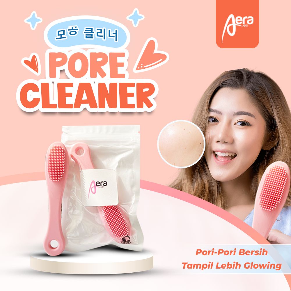 AERA Sikat Komedo Pore Cleaner Black Head Stick Stik Penghilang Komedo Pembersih Komedo