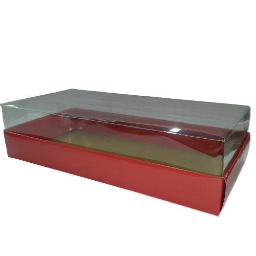 

[2 pcs] Box Toples isi 3 Polos Merah | BOX TOPLES KUE KERING ISI 3