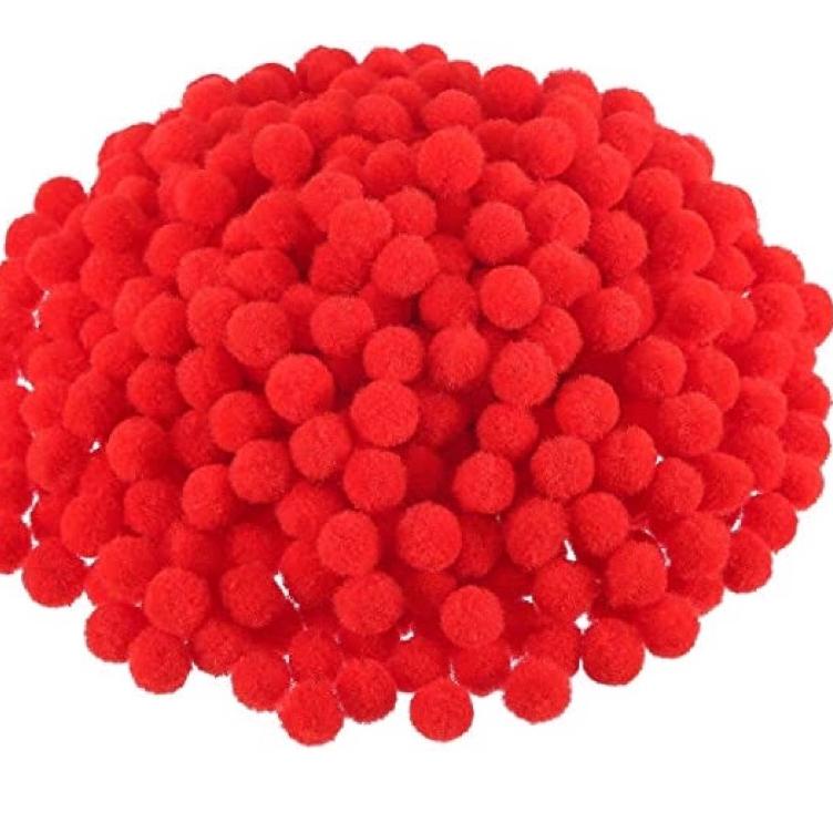 

ラ Grosir Pompom 1 pack isi 1.000 pompom bulu 2.5 cm isi 1000 BIG DISKON 25T