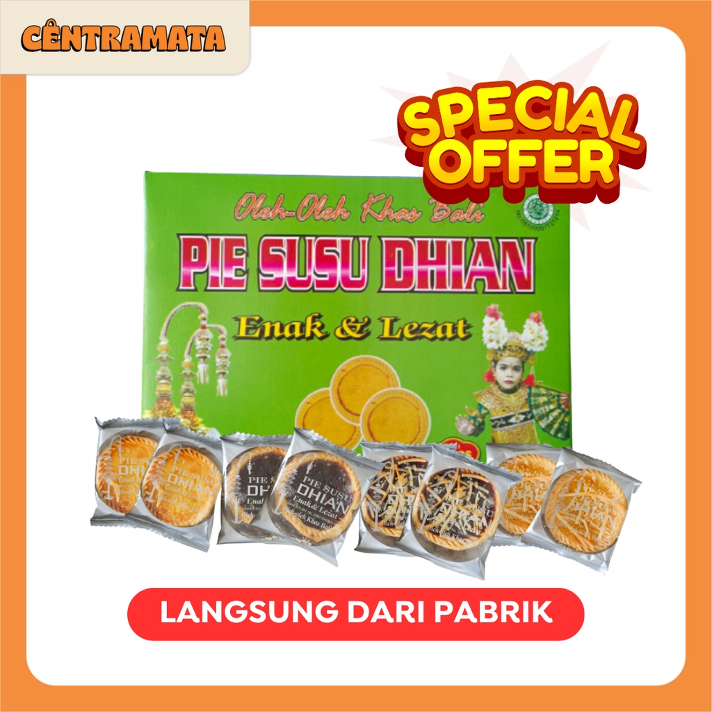 

Pie Susu Dhian 25pcs | Asli BALI | Oleh-Oleh Bali