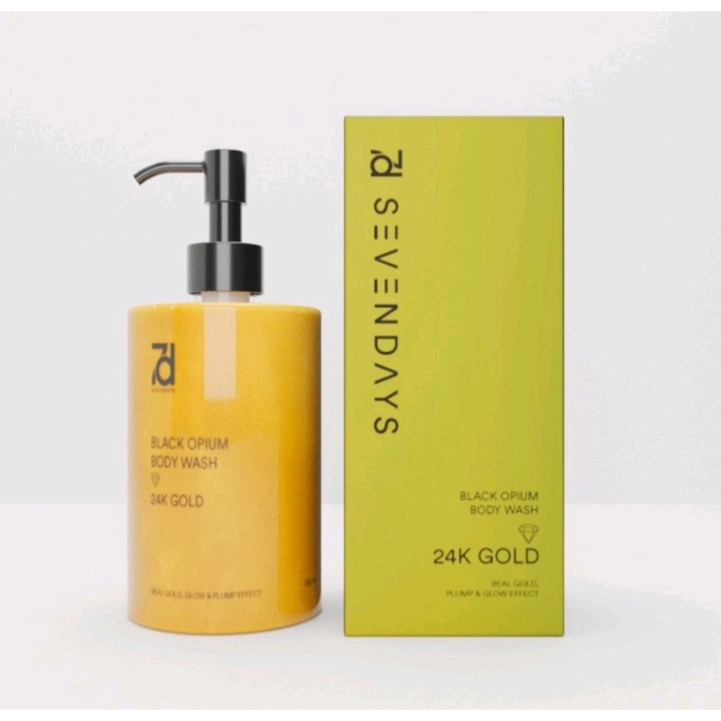 BODY WASH SEVENDAYS BLACK OPIUM SEVEN DAYS 24K GOLD BLACK OPIUM 360ML