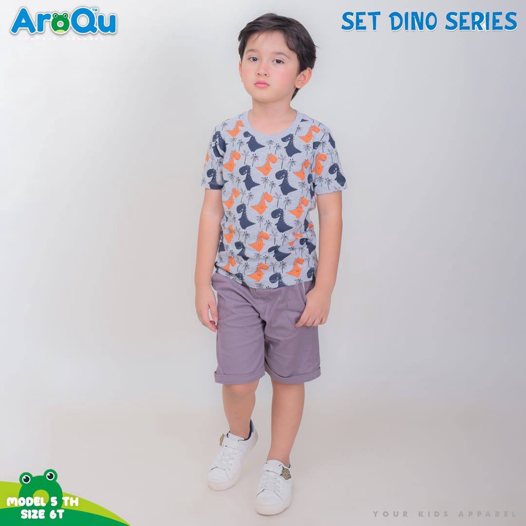 Setelan anak Set dino Fullprint by Aroqu