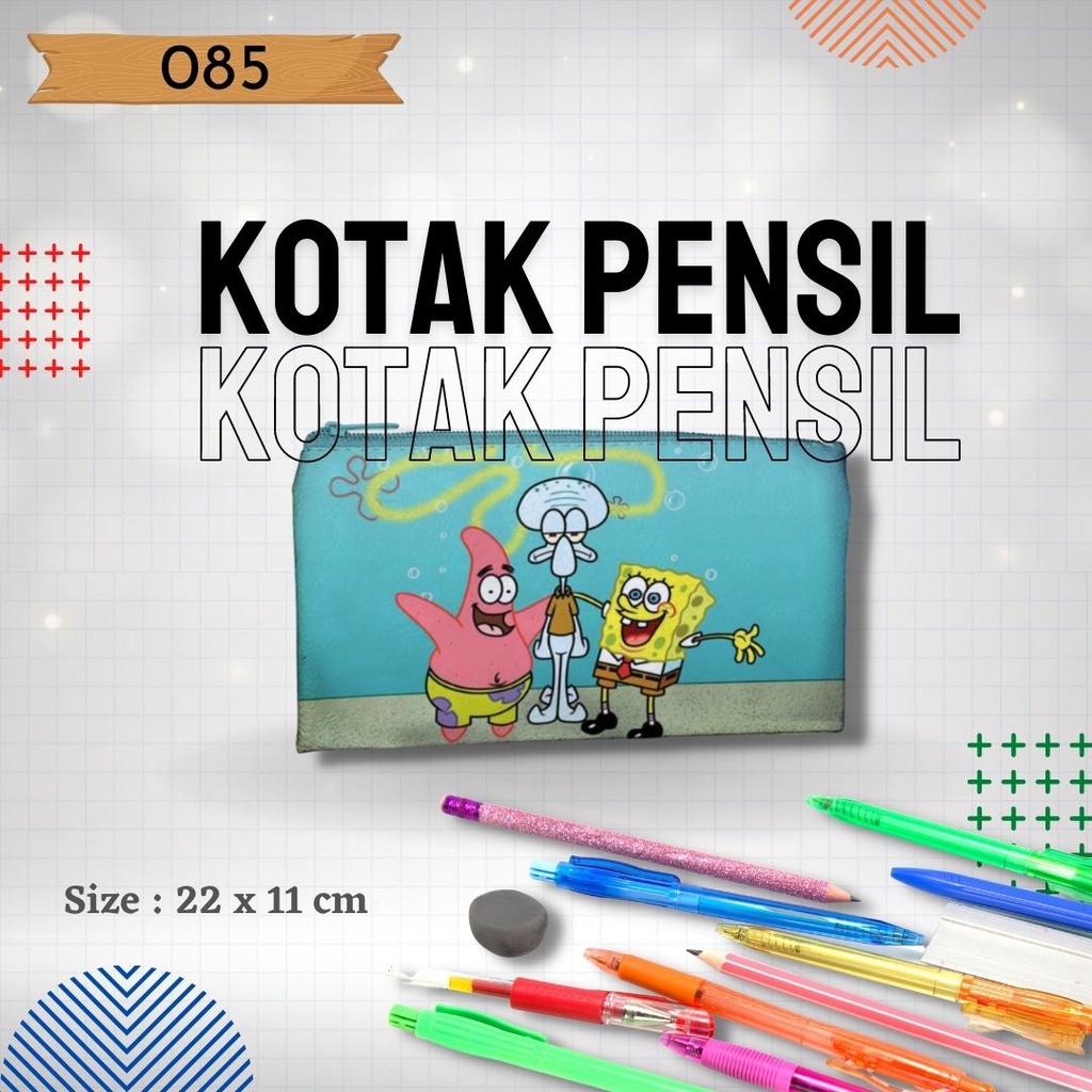

Tempat Pencil, Pena untuk anak TK,SD,SMP,SMA,dan Mahasiswa Gambar Spongebob 085