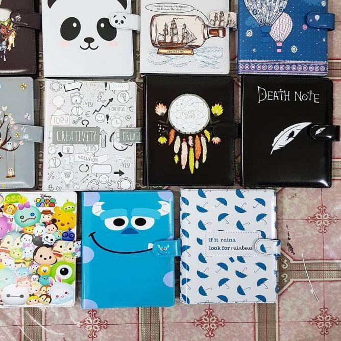 

Diskon ⚡️⚡️BINDER RING READY TERLARIS CUSTOM A5 B5 KARTUN PARIS DEATH NOTE QUOTES DREAMCATCHER MONOKROM