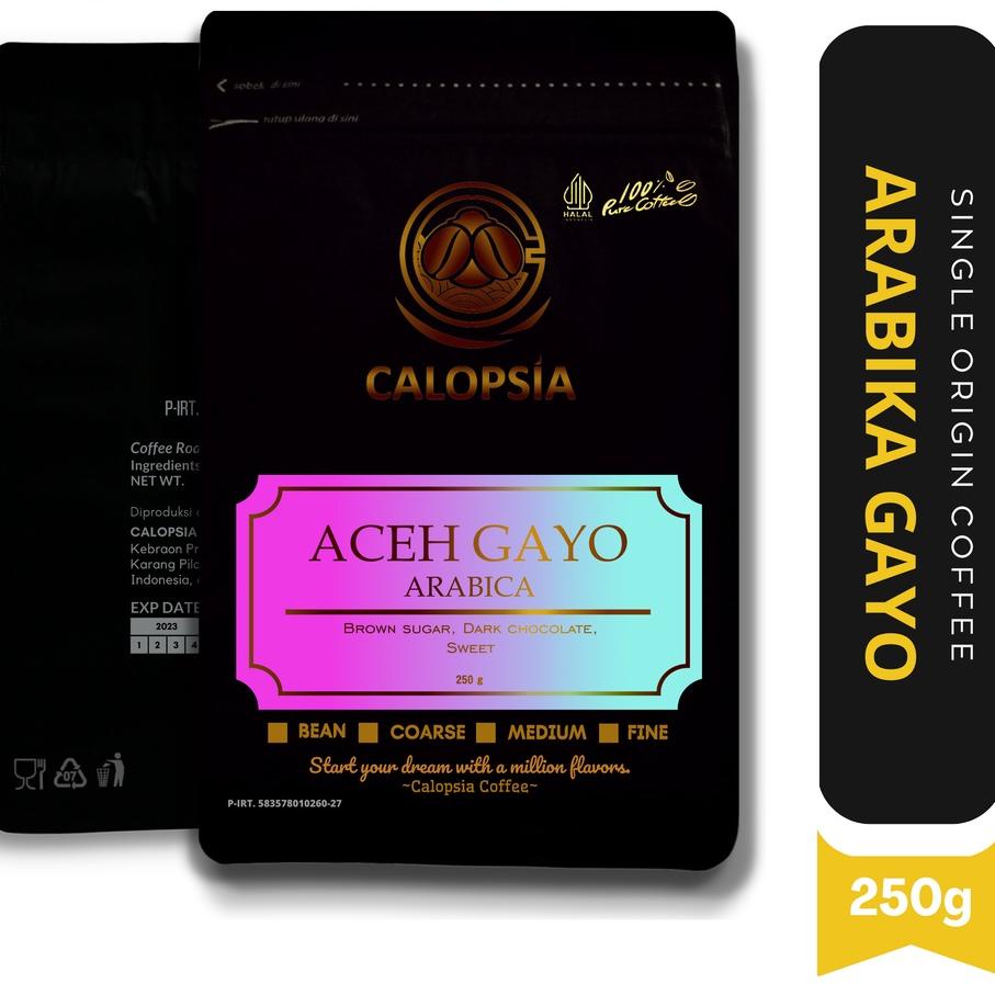 

♔ CALOPSIA Kopi Aceh Gayo Arabica Single Origin 250 Gram (Specialty Grade 1) | Kopi Arabica Gayo | Kopi Arabika Aceh | Kopi Aceh Gayo | Aceh Gayo Coffee | Kopi Arabica | Aceh Gayo Arabica Coffee ➧