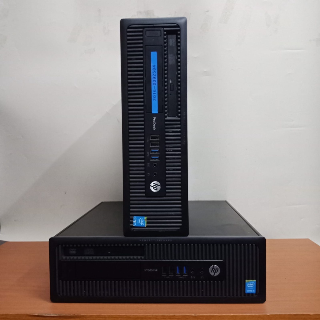 Cpu hp/pc hp prodesk 600 G1 SFF Intel Core i3 / i5 / i7 4th Gen PC SLIM - komputer kantor, sekolah,kerja dll murah meriah