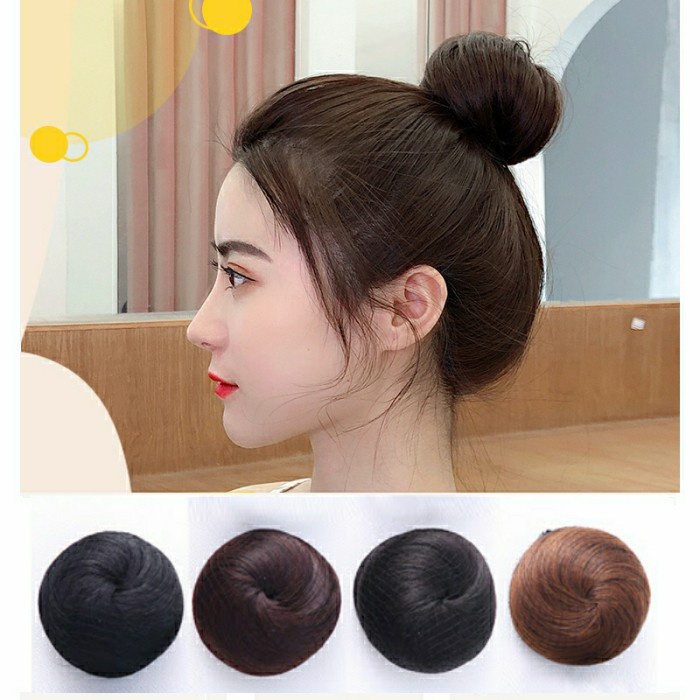 Funbun Cepol Bun Sanggul Modern Korea Hair Sanggul Praktis