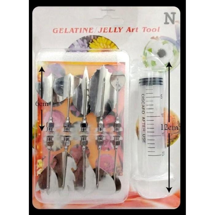 Suntikan Puding Art / Gelatine Jelly Art Tool
