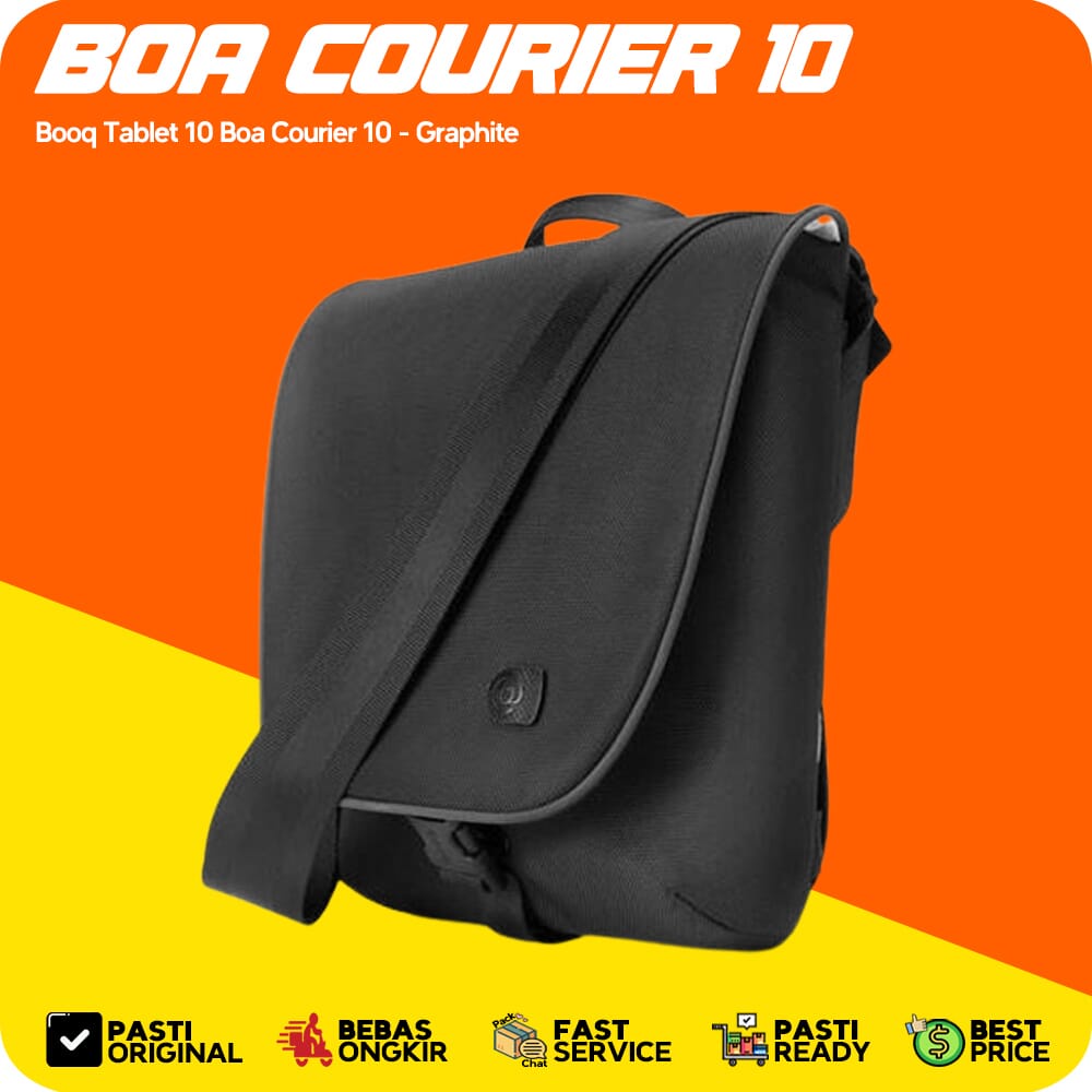 Booq Tablet 10 Boa Courier 10 Graphite Tas Laptop Balistic Nylon