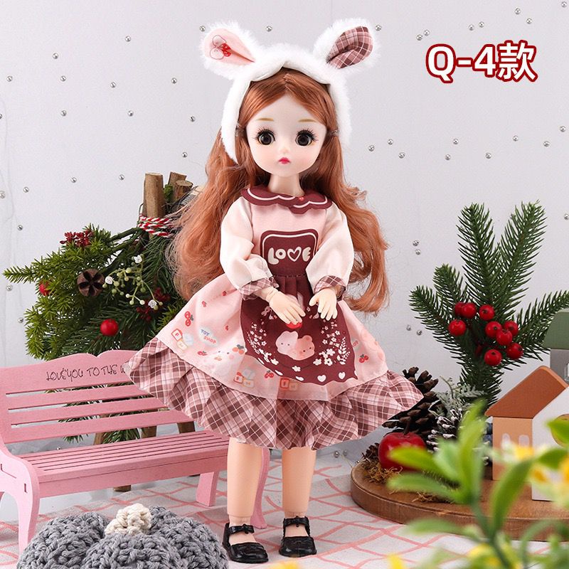 Mainan anak perempuan Boneka Doll Cute DIY Girls Gift Princess Dress Seri Q