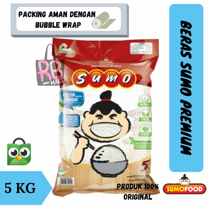 

Beras Sumo Premium Kemasan Merah - 5 Kg