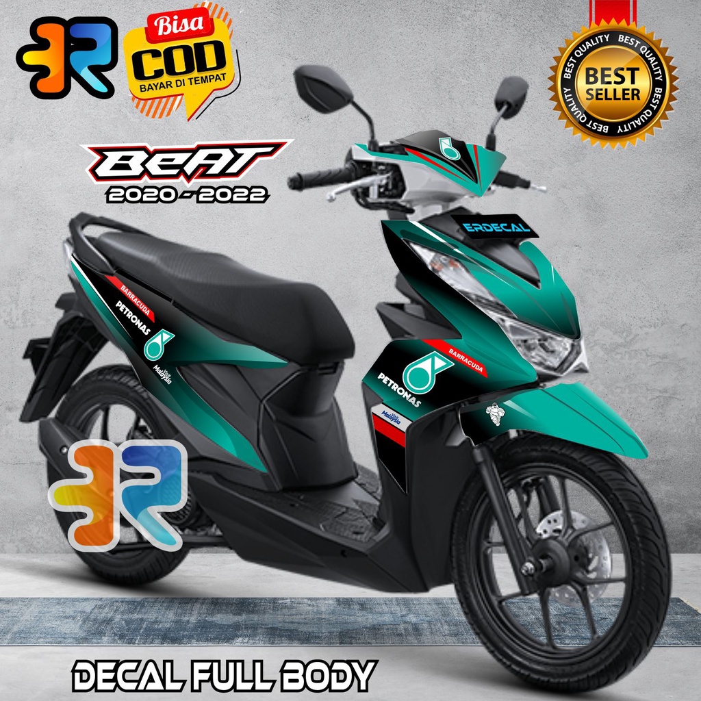 Decal Beat 2020 2021 Stiker Full Body Variasi Desain Petronas