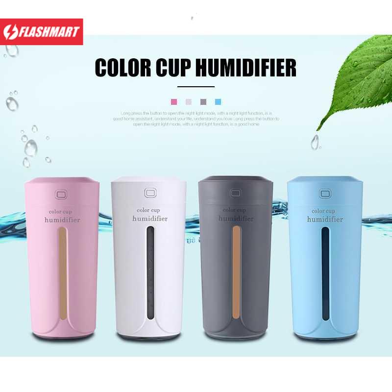 Flashmart Air Humidifier Ultrasonic Aromatherapy 230ml - HUMI SPT-001