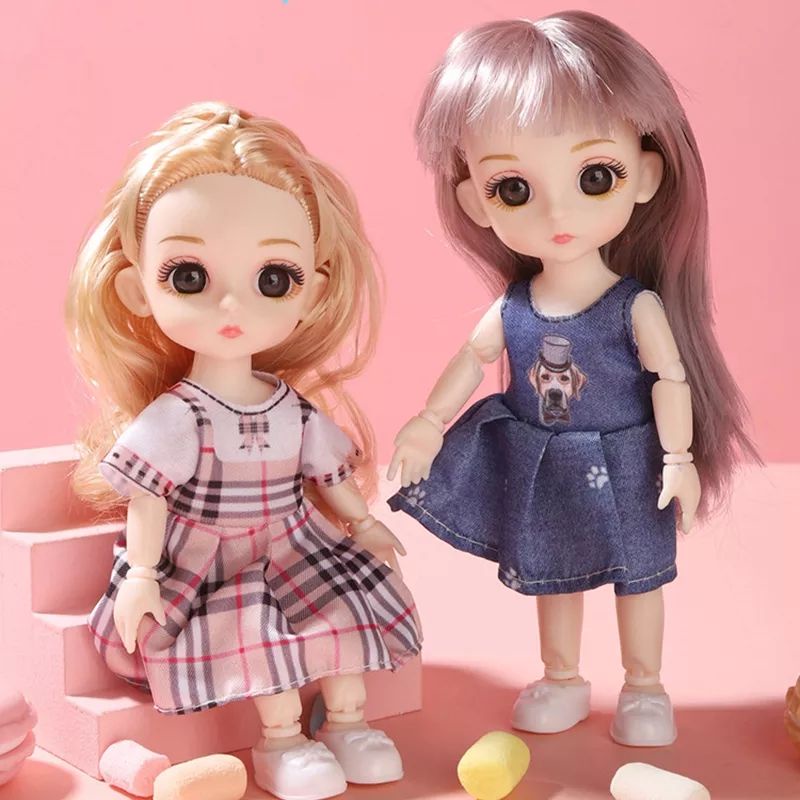 Mainan Anak Boneka Korea Lovely Doll Murah 16 cm Original